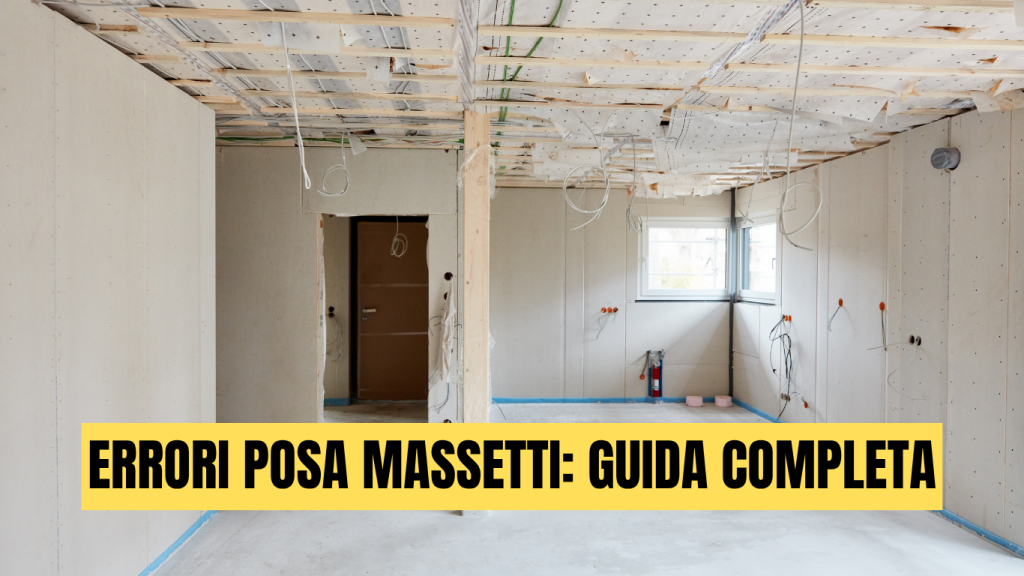 Errori posa massetto: guida completa e soluzioni tecniche - massetti.org - il primo portale dedicato ai massetti