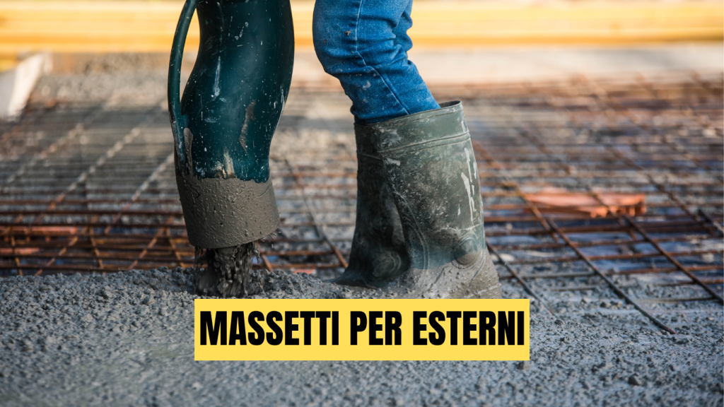 Massetti per esterni: caratteristiche, pendenze corrette ed errori da evitare - massetti.org - il primo portale dedicato ai massetti