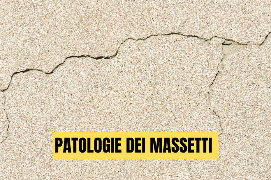 Patologie dei massetti: crepe, distacchi e umidità di risalita - massetti.org - il primo portale dedicato ai massetti