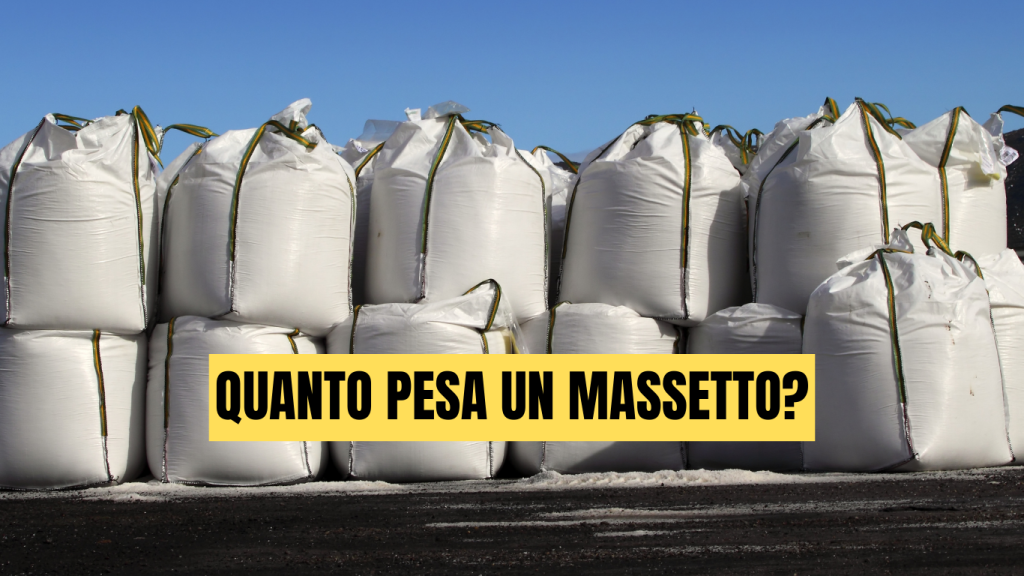 Quanto pesa un massetto? Tabelle peso al mq e al mc per ogni tipologia - massetti.org - il primo portale dedicato ai massetti